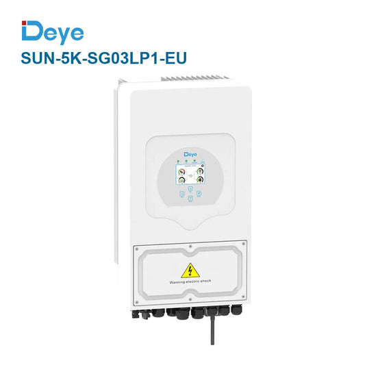Onduleur : SUN-5K-SG03LP1-EU  - DEYE low voltage single phase hybrid inverter 5kw