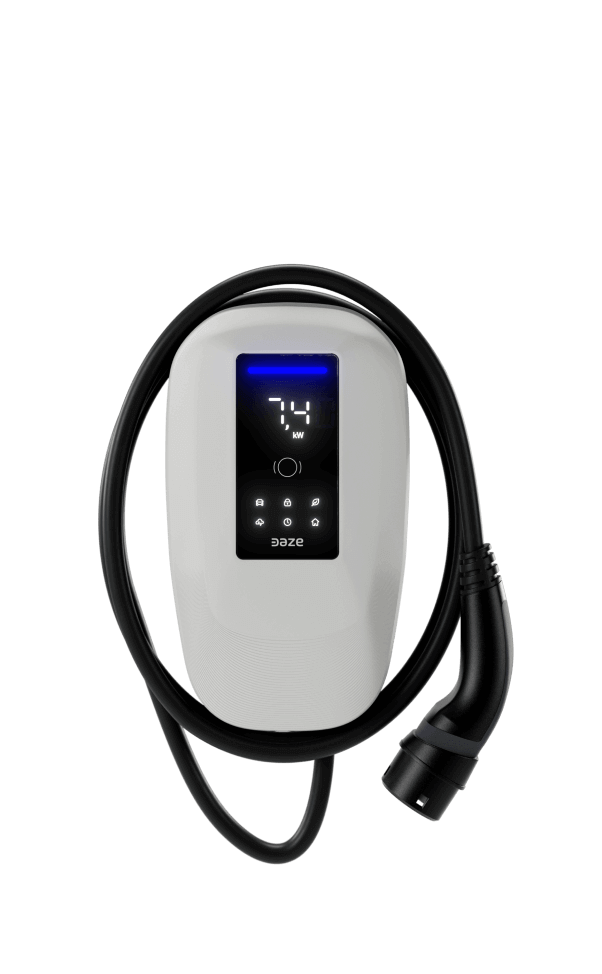 DAZEBOX HOME T - Borne de charge monophasée, 32 A (7,4 kW), cable 5 m