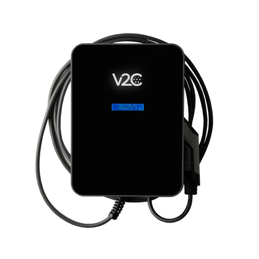 Borne de Recharge V2C - Trydan - Câble T2 attaché 5 mètres - TRY32-1-OL5